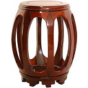 【中古】【輸入品・未使用】Oriental Furniture Rosewood Circular Stand