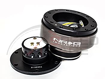 【中古】【輸入品・未使用】NRG ステアリングホイールクイックリリースキット - 第2世代 - ブラック チ..