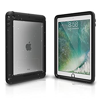 【中古】【輸入品 未使用】Catalyst 防水ケース iPad 9.7インチ用 耐衝撃 落下防止 保護ケース iPad 第6世代対応 高品質カバー 高感度 マルチポジションスタンド ブラック