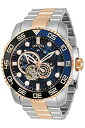 【中古】【輸入品・未使用】Invicta 30403 プロダイバー ステンレススチール ローズゴールド/スチール メンズ自動巻き腕時計(2)