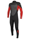 【中古】【輸入品・未使用】O'Neill Reactor 2 メンズ 3/2mm フルウェットスーツ S ブラック/レッド/ブラック(5283IS)