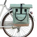 【中古】【輸入品・未使用】TOURBON ナイロン 自転車 パニエバッグ サイクリング バックパック バイク 後部座席収納