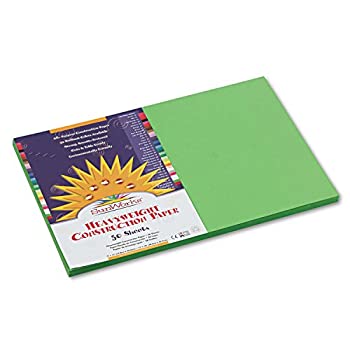 šۡ͢ʡ̤ѡPacon Corporation PAC9607 Sunworks 12X18 Bright Green 50Ct Construction Paper