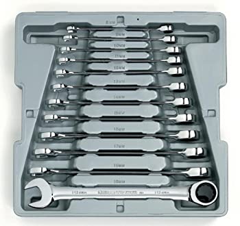 šۡ͢ʡ̤ѡGearWrench 9412 12 Piece Metric Ratcheting Wrench Set [¹...