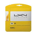 【中古】【輸入品・未使用】Luxilon 4G ポリマー - 125/16ゲージ ポリエステル (ポリ) テニスラケットストリング 8パック (注文ごとに8セッ...