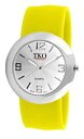 yÁzyAiEgpzTKO ORLOGI Women 's tk614-syl Silver Slap Metal Yellow Watch
