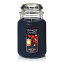 【中古】【輸入品・未使用】Yankee Candle Crisp Fall Night Large Jar Candles 1510124-YC