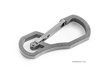 【中古】【輸入品・未使用】HANDGREY プレミアムグレード5チタンキーカラビナ - H3L 【中古】【輸入品・未使用】HANDGREY プレミアムグレード5チタンキーカラビナ - H3L