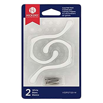 【中古】【輸入品・未使用】Hickoryハードウェアv02p27120ダブルメタルコートフック(2?)のパッケージ、 V02P27120-W 2