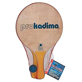 【中古】【輸入品・未使用】Pro Kadima パドルボールセット ホットネオンカラー