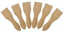 BICB Wooden Raclette Spatula (Set of 6) by BICB