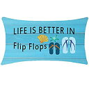 【中古】【輸入品・未使用】ITFRO Enjoy Summer Time トロピカルビーチ ヒトデ Welcome to Our Patio 引用文 カウチ ソ...