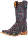 【中古】【輸入品・未使用】Tin HaulレディースChevron Square Toeブーツ 8.5