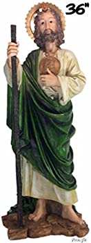 【中古】【輸入品・未使用】35インチStatue of Saint Jude San Judas Tadeo Estatua St Santo Money Dinero