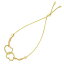 【中古】【輸入品・未使用】Double Open Heart Center Element Bolo Friendship Adjustable Bracelet In 14K Yellow Gold%カンマ% 9.25%ダブルクォーテ%