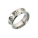 【中古】【輸入品・未使用】HSQYJ メンズ 8mm ステンレススチールリング エナメル フットボール サッカーパターン つや消し仕上げ クール 結婚 婚約 バ...
