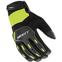【中古】【輸入品・未使用】Joe Rocket Velocity 3.0 グローブ (Mサイズ) (HI-VIZ/ブラック)