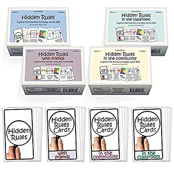 šۡ͢ʡ̤ѡHidden Rules Card Games - Set of 4