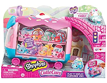 【中古】【輸入品・未使用】CUTIE CARS ショップキンズ プレイ・アンド・ディスプレイ カップケーキ バン