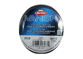 【中古】【輸入品・未使用】(2000-Yard/18kg%カンマ% Clear) - Berkley Vanish Fluorocarbon Fishing Line