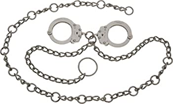 【中古】【輸入品・未使用】Peerless Handcuffs Company ウエストチェーン リンクカフスと54インチチェ..
