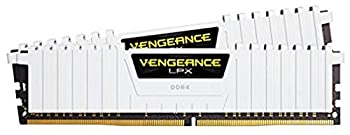 【中古】【輸入品・未使用】CMK32GX4M2A2666C16W [Vengeance LPX DDR4 PC4-21300 (2666MHz) 16GB 2枚組]