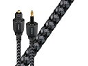 【中古】【輸入品・未使用】AudioQuest カーボン 光学トスリンク フルからミニケーブル 3m(2)