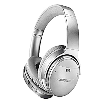 【中古】【輸入品 未使用】Bose(ボーズ) QuietComfort 35 (シリーズII) ワイヤレスヘッドホン ノイズキャンセリング シルバー (改良版)