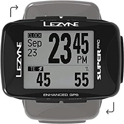 【中古】【輸入品・未使用】LEZYNE スーパープロGPSスマート搭載コンピュータ One Size