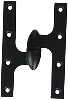 【中古】【輸入品・未使用】Deltana ok6040b-l 6?%ダブルクォーテ% x 4?%ダブルクォーテ%ソリッド真鍮Left HandオリーブKnuckleヒンジwithボールBe、 OK6040B19-L 1