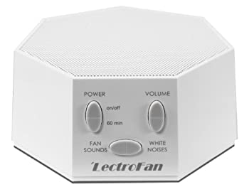 【中古】【輸入品・未使用】Adaptive Sound Technologies LectroFan High Fidelity White Noise Sound Machine with 20 Unique Non-Looping Fan and White Noise Sounds and