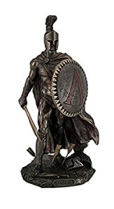 【中古】【輸入品・未使用】剣と盾を持った、スパルタ王 レオニダス 彫刻 彫像 / Leonidas Spartan King with Sword & Shield Statue Sculpture（並行輸入品）