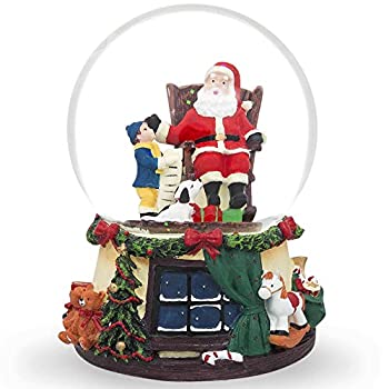 【中古】【輸入品・未使用】6?%ダブルクォーテ% Boy and Dog Readingギフトリストto Santa音楽Snow Globe