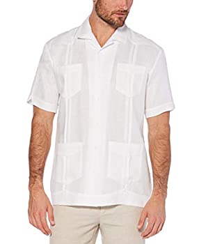【中古】【輸入品・未使用】(キューバベラ) Cubavera メンズ 半袖 リネン100% グアヤベラ US サイズ: 3X カラー: ホワイト 【中古】【輸入品・未使用】(キューバベラ) Cubavera メンズ 半袖 リネン100% グアヤベラ US サイズ: 3X カラー: ホワイト