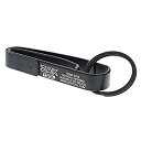 【中古】【輸入品・未使用】Key Ring Holder%カンマ% Black Powder Coat Finish [並行輸入品]