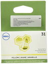 【中古】【輸入品・未使用】Dell Series 31 - Yellow - original - ink cartridge - for All-in-One Wireless Printer V525w%カンマ% V725w