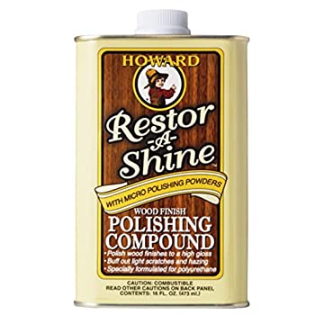 【中古】【輸入品・未使用】Howard RS0016 Restor-A-Shine Wood Finish Polishing Compound - 16 oz by Howard Products