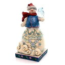 yÁzyAiEgpzJim Shore Heartwood CreekAWonderland Snowman with Owl