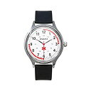 【中古】【輸入品・未使用】Dakota 53753 メンズ ステンレススチール 大きな顔 看護師 防水 お手入れ簡単 ブラックシリコンバンド付き - 看護師 救急士 医師 医療現場 (直径