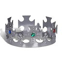 【中古】【輸入品・未使用】Plastic Jewelled King's Crown (silver) Party Accessory (1 count) (1/Pkg)【メーカー名】Beistle【メーカー型番】60250-S【ブランド名】Caufield's【商品説明】Plastic Jewelled King's Crown (silver) Party Accessory (1 count) (1/Pkg)当店では初期不良に限り、商品到着から7日間は返品を 受付けております。こちらは海外販売用に買取り致しました未使用品です。買取り致しました為、中古扱いとしております。他モールとの併売品の為、完売の際はご連絡致しますのでご了承下さい。速やかにご返金させて頂きます。ご注文からお届けまで1、ご注文⇒ご注文は24時間受け付けております。2、注文確認⇒ご注文後、当店から注文確認メールを送信します。3、配送⇒当店海外倉庫から取り寄せの場合は10〜30日程度でのお届けとなります。国内到着後、発送の際に通知にてご連絡致します。国内倉庫からの場合は3〜7日でのお届けとなります。　※離島、北海道、九州、沖縄は遅れる場合がございます。予めご了承下さい。お電話でのお問合せは少人数で運営の為受け付けておりませんので、メールにてお問合せお願い致します。営業時間　月〜金　10:00〜17:00お客様都合によるご注文後のキャンセル・返品はお受けしておりませんのでご了承下さい。