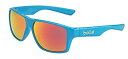 【中古】【輸入品・未使用】BOLLE BRECKEN SUNGLASSES (SHINY CYAN FRAME TNS FIRE LENS)