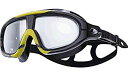 【中古】【輸入品・未使用】TYR Orion スイムマスク 大人用フィット スモーク/ブラック/イエロー