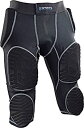yÁzyAiEgpz(Large%J}% Black) - Sports Unlimited Adult 7 Pad Integrated Football Girdle - Hard Thigh Pads