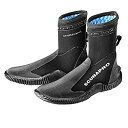 【中古】【輸入品・未使用】Scubapro Everflex ブーツ 5mm アーチ-ブラック - 3XL