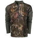 【中古】【輸入品・未使用】King's Camo XKG ハイトップ 1/4ジップ プルオーバー M グリーン