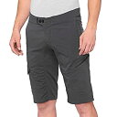 【中古】【輸入品・未使用】100% Ridecamp メンズ MTB サイクリングショーツ US サイズ: 34 カラー: グレー(4)