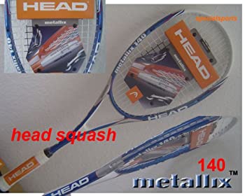 【中古】【輸入品・未使用】HEAD Metallix 140 スカッシュラケット