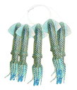 【中古】【輸入品・未使用】Moldcraft Squid Daisy Chain 9in イカ デイジーチェーン (5 Squid/300 LB. Mono/N...