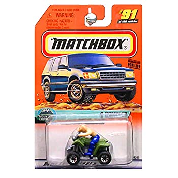 【中古】【輸入品・未使用】MATCHBOX グリーン 4輪 マウントクルーザー #91