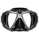 【中古】【輸入品・未使用】SCUBAPRO Spectra Dive Mask Black Skirt Silver / Black